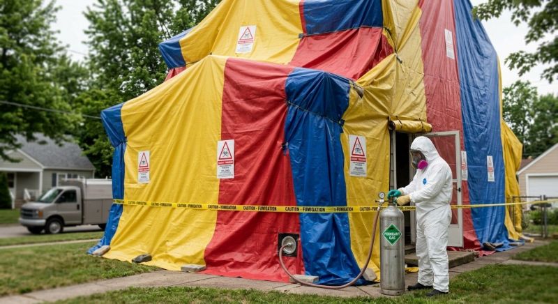 Tent Fumigation in Santa Fe, NM